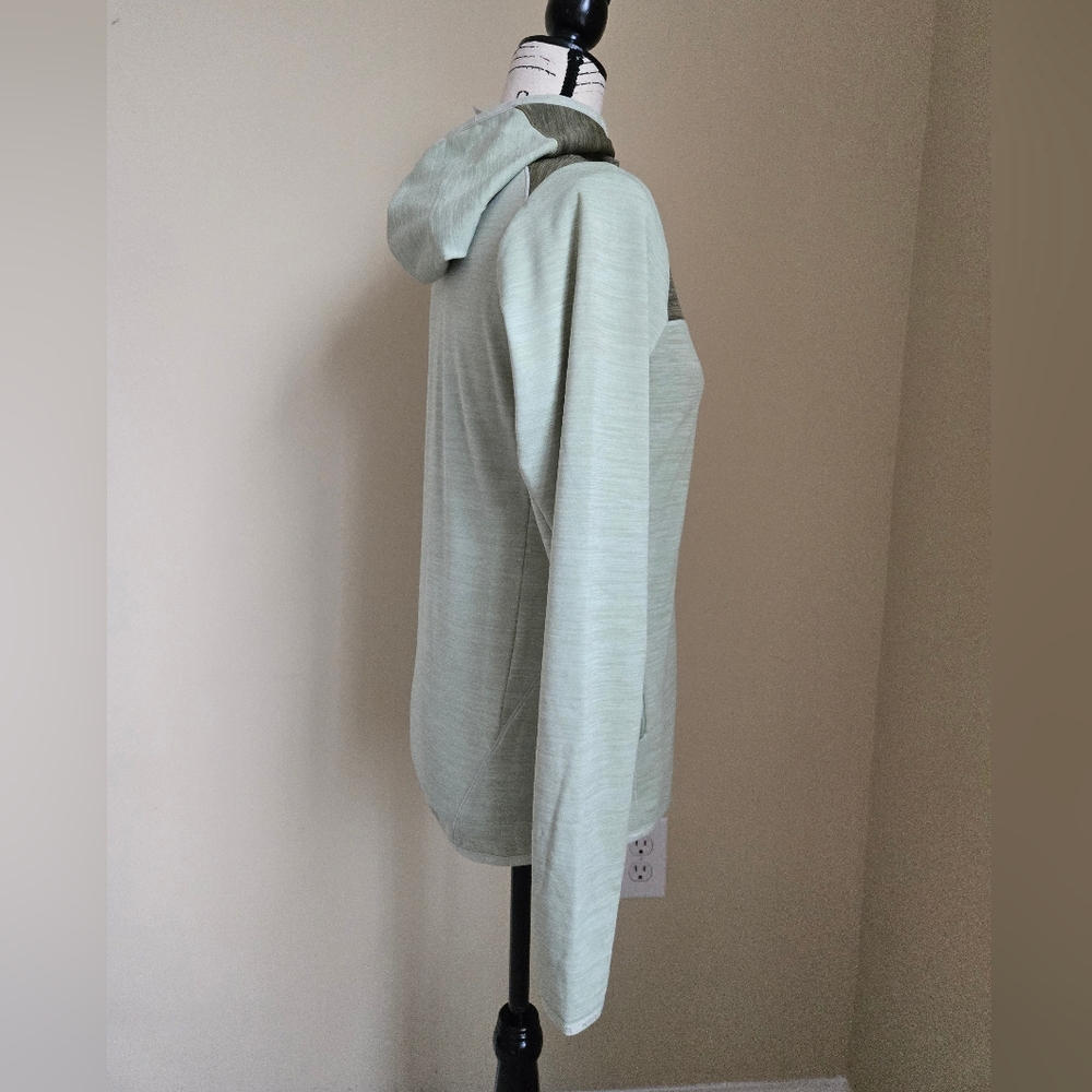Kari Traa Sanne Hiking Midlayer Womens S Green Full Zip Hoodie - Picture 3 of 11